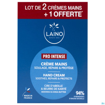 Laino pro intense creme mains trio    50ml