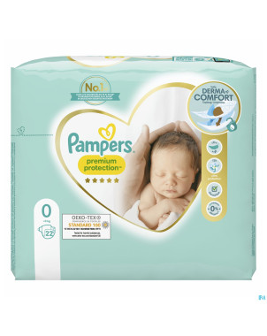 Pampers premium protection pack t0    22