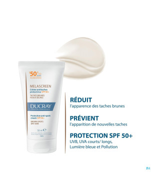 Ducray melascreen creme a/taches spf50+    50ml