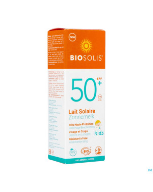 Biosolis lait solaire kids ip50    100ml