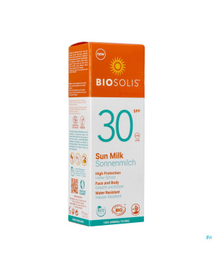 Biosolis lait solaire ip30    100ml