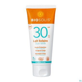 Biosolis lait solaire ip30    100ml