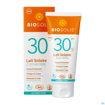 Biosolis lait solaire ip30    100ml