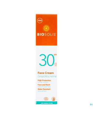 Biosolis creme visage ip30    50ml
