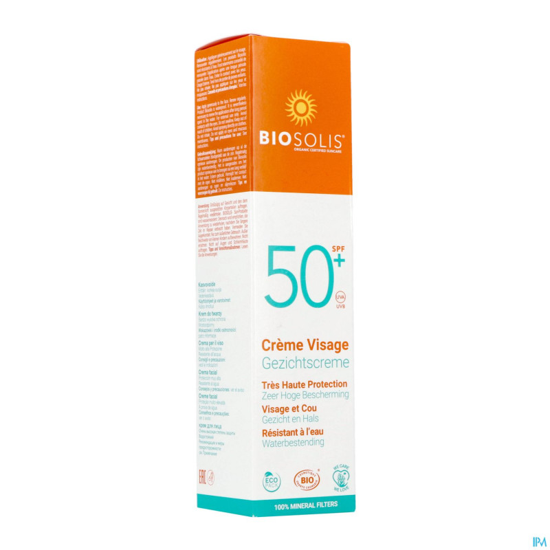Biosolis creme visage ip50+    50ml
