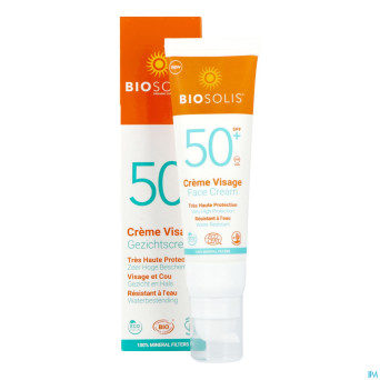 Biosolis creme visage ip50+    50ml