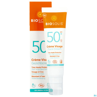 Biosolis creme visage ip50+    50ml