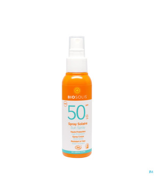 Biosolis spray solaire ip50+  100ml