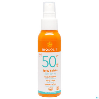 Biosolis spray solaire ip50+  100ml