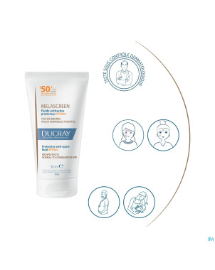 Ducray melascreen fluide a/taches spf50+    50ml