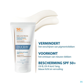 Ducray melascreen fluide a/taches spf50+    50ml