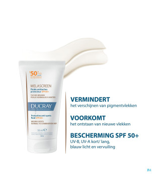 Ducray melascreen fluide a/taches spf50+    50ml