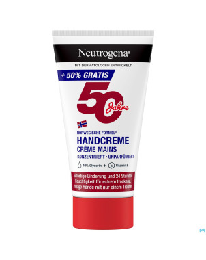 Neutrogena creme mains conc. s/parfum    75ml