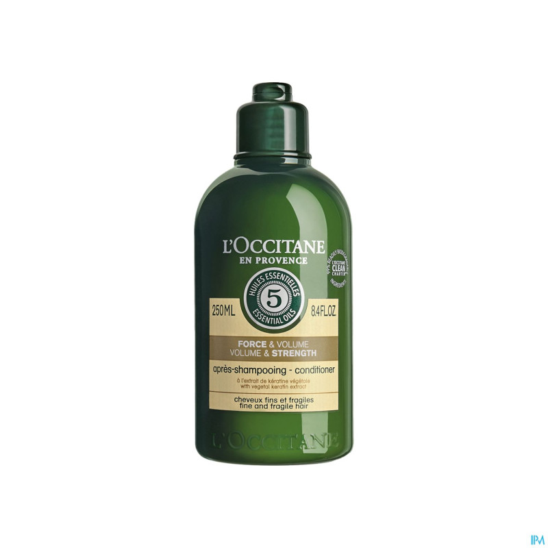L'occitane force & volume apres shampoing    250ml