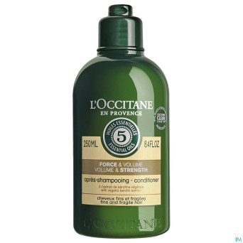 L'occitane force & volume apres shampoing    250ml