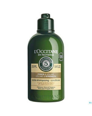 L'occitane force & volume apres shampoing    250ml