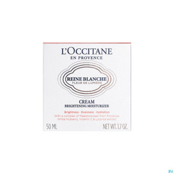 L'occitane reine blanche creme lumiere    50ml