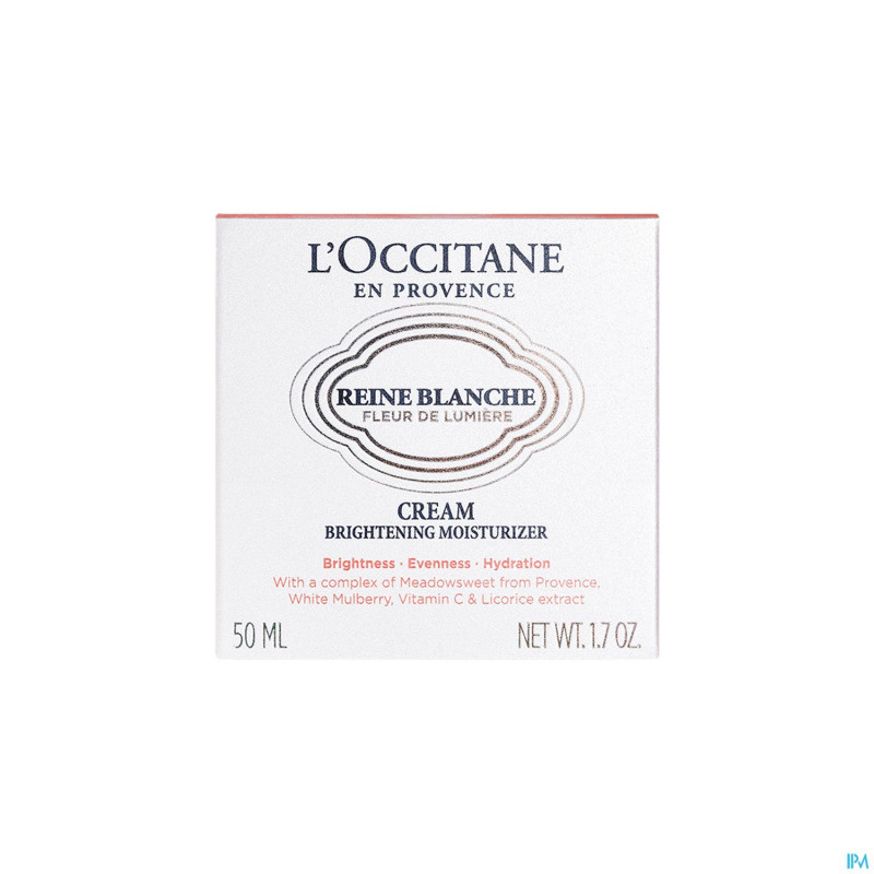 L'occitane reine blanche creme lumiere    50ml