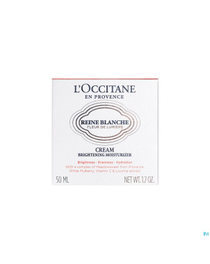 L'occitane reine blanche creme lumiere    50ml
