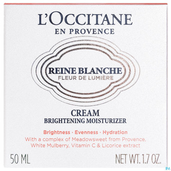 L'occitane reine blanche creme lumiere    50ml