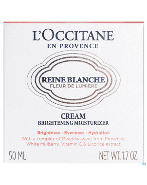L'occitane reine blanche creme lumiere    50ml