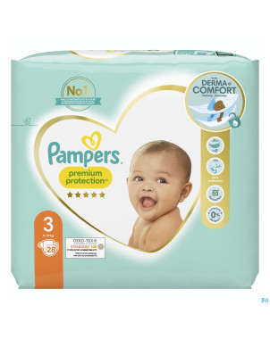 Pampers premium protection t3 pack    28