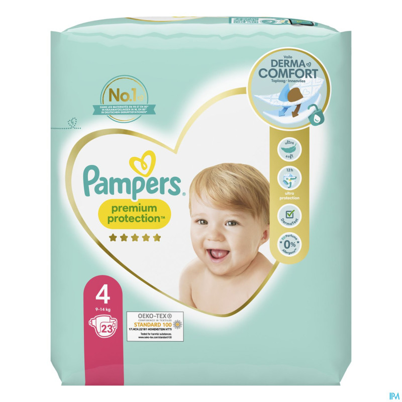 Pampers premium protection t4 pack    23