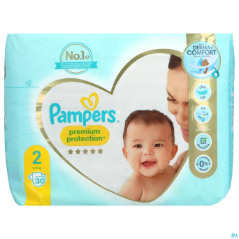 Pampers premium protection t2 pack    30