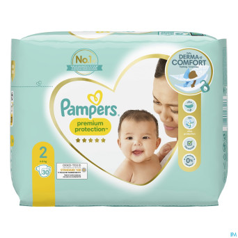 Pampers premium protection t2 pack    30