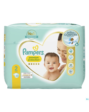 Pampers premium protection t2 pack    30
