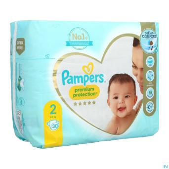 Pampers premium protection t2 pack    30