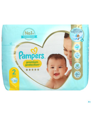 Pampers premium protection t2 pack    30