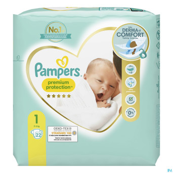 Pampers premium protection pack t1    22