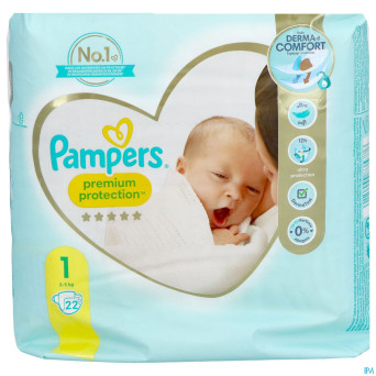 Pampers premium protection pack t1    22
