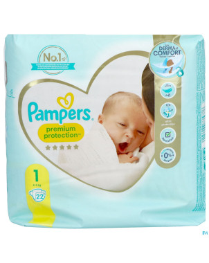 Pampers premium protection pack t1    22