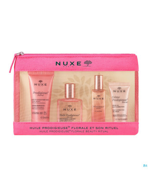 Nuxe trousse rituel beaute prodigieux floral