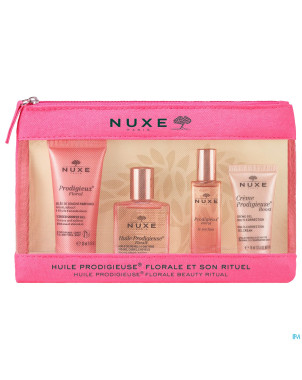 Nuxe trousse rituel beaute prodigieux floral