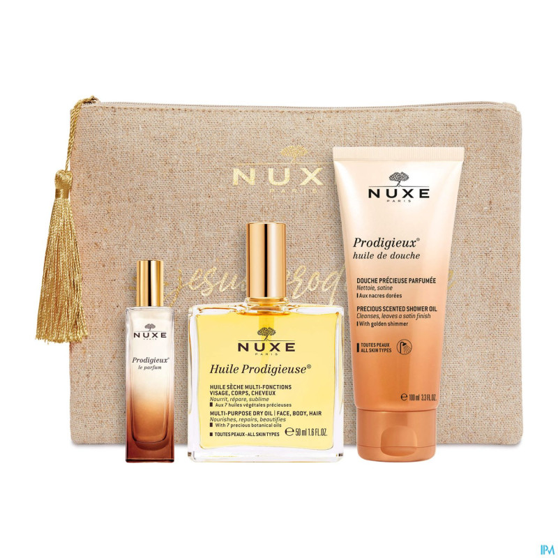 Nuxe trousse rituel beaute prodigieux