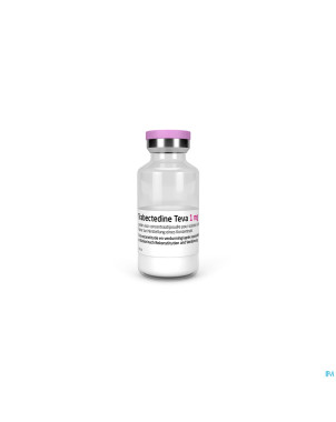Trabectedine teva 1mg pdr sol perf fl inj 1