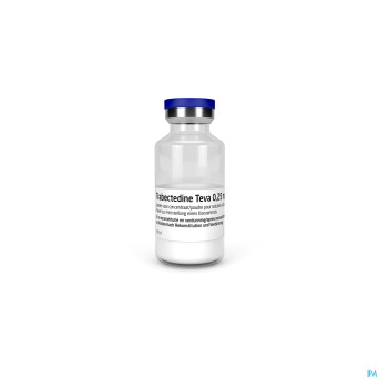 Trabectedine teva 0,25mg pdr sol perf fl inj 1