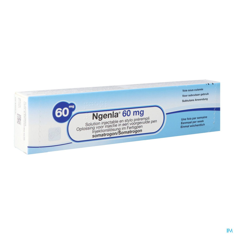 Ngenla  60mg sol inj stylo prerempli  1