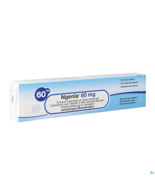 Ngenla  60mg sol inj stylo prerempli  1