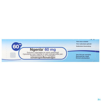 Ngenla  60mg sol inj stylo prerempli  1
