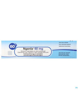 Ngenla  60mg sol inj stylo prerempli  1