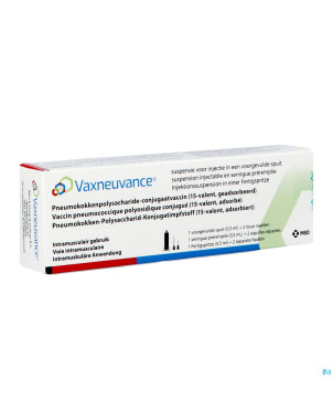 Vaxneuvance susp inj seringue prer. 1x0,5ml+2 aig.