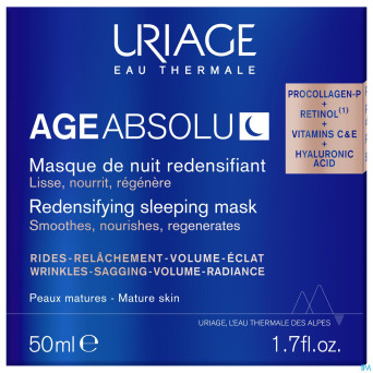 Uriage masque nuit nutri regenerant    50ml