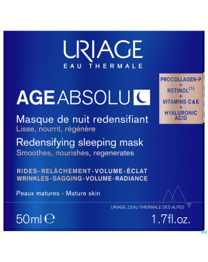 Uriage masque nuit nutri regenerant    50ml