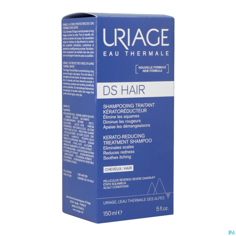 Uriage ds hair shampooing keratoreducteur    150ml