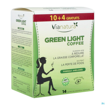 Vianatura green light coffee    sach 10+4 gratis