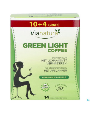 Vianatura green light coffee    sach 10+4 gratis